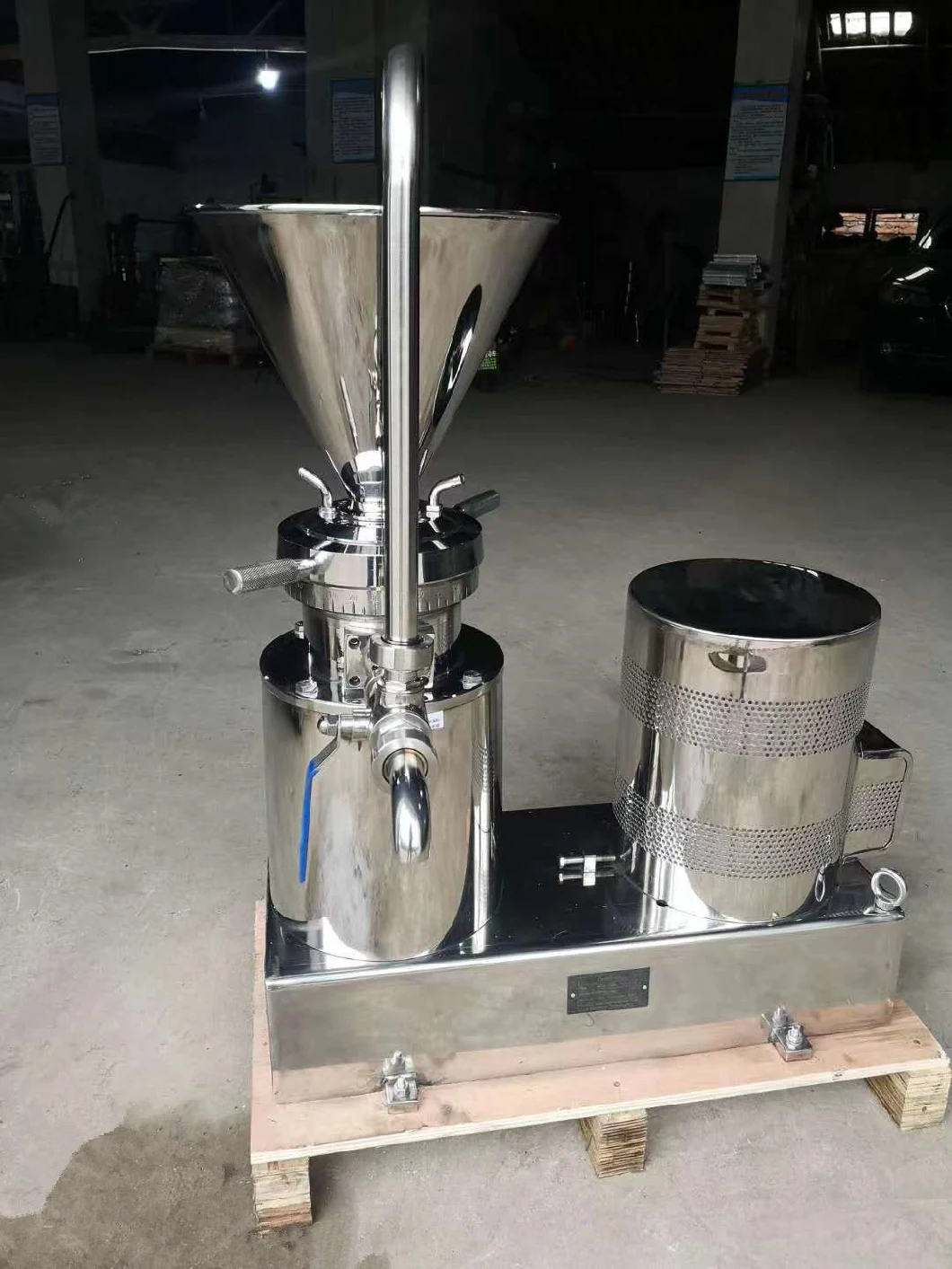 Vertical Horizontal Small Capacity Colloid Mill for Factory &amp; Lab